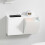 2pcs Square Wall-Hung Storage Box Paper Towel Garbage Bag 2