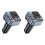 2PCS Φορτιστής αυτοκινήτου Bluetooth FM με πομπό αυτοκινήτου 30W PD 1