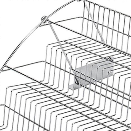 Metal 3-Tier Pull Down Spice Rack - Retractable Capacity Shelf Organizer for Cabinet A 1