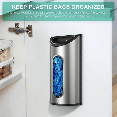 Plastic Bag Organizer Grocery Bag Holder for Plastic Trash Bag Holder 1
