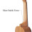 Μίνι μουσικό όργανο Ukulele 21 ιντσών Ukeleles από μασίφ ξύλο με χορδή Capo για αρχάριους 4