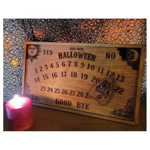 Countdown Board with Magnetic Effect Halloween Magnetic Countdown Board 1