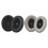 1 paire de coussinets d'oreille confortables, housse-Gris 2