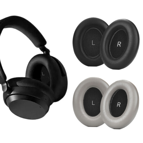 1 paire de coussinets d'oreille confortables, housse-Gris 2