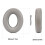 1 paire de coussinets d'oreille confortables, housse-Gris 4