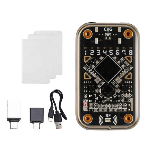 Chameleon Ultra RFID Έξυπνος Αναγνώστης Τσιπ + 3xCUID Κάρτες, Εξομο
