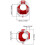 Emergency Stop Button Cover, 4 Pack Plastic Switch Cover Protector 2
