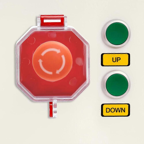 Emergency Stop Button Cover, 4 Pack Plastic Switch Cover Protector 2