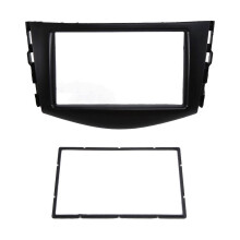 For Toyota RAV4 2006 2007 2008 2009 2010 2011 2012 2 Din Car Accessories Stereo Radio Panel Fascia Frame Stickers