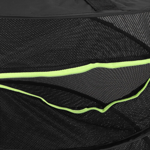 4-Layer Herb Drying Rack with Zippers Foldable Hanging Medicine Dry Mesh Net Black 60cm 2