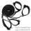 Bed Restraints Harness Wrist Ankle Cuffs Set 6