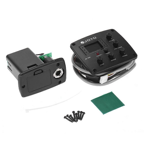 JOYO JE-305 Προενισχυτής ακουστικής κιθάρας Piezo Pickup 4-Band EQ Equalizer Tuner System με οθόνη LCD 2