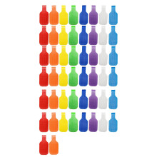 8-Color Option Easy Gripping Cable Wrap With-50 pieces