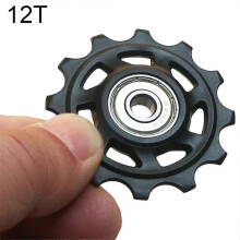 Mountainbike achterderailleur geleidingswiel met metalen lagers, racefiets 11T versnellingsgeleidingswiel,