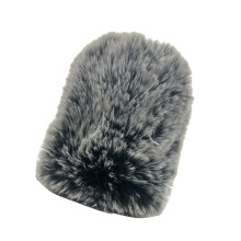 Artificial Furs Windscreen For SM7B-black and white tip