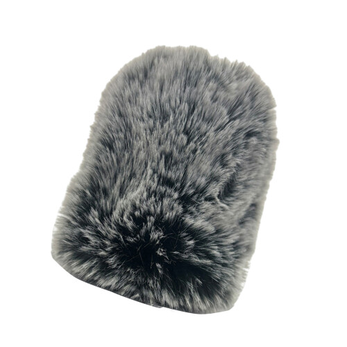 Artificial Furs Windscreen For SM7B-black and white tip