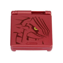 DIY Case for GBA SP Housing Cover Case for Gameboy Advance SP Shell Limited Edition Repair Replacement Shell Red