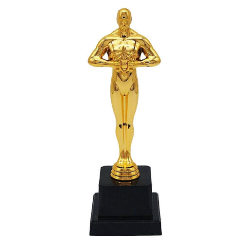 4-pack guldtroféer, troféstatyett för prisutdelning 1
