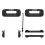 Silicone Protective Case for Retroid Pocket 5 Handheld Console Solid Color Cover Anti-Slip Grip Dustproof Shell Black 1