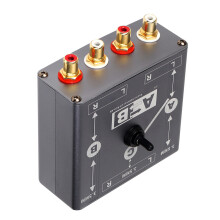 Commutateur de musique à coque métallique de qualité, 3.5Mm,