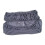 Ottoman Slipcover High-Stretch Dark Gray 1-Pack 4