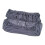 Ottoman Slipcover High-Stretch Dark Gray 1-Pack 5