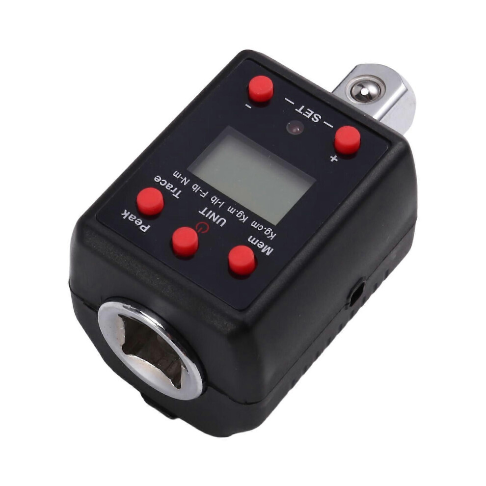 Digital Torque Wrench Adapter - 1/4, 3/8, 1/2, 3/4 Inch Drive,2-200Nm, Dual Measurement Ft-Lb/Nm, With Trace Modes 9409192909824