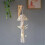 Ονειροπαγίδα Boho Macrame Χειροποίητη Υφαντή Στολίδι με Φωτ 2