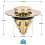 Drain Fitting Washbasin, Universal -Up Valve Plug, Sink (Gold) 2
