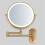 Wall Folding Makeup Mirror Double Side Fill Light Magnifying USB Charging Led Tricolor Dimming Bath 2