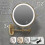 Wall Folding Makeup Mirror Double Side Fill Light Magnifying USB Charging Led Tricolor Dimming Bath 4