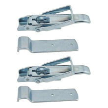 2 piezas de manija de pestillo de puerta de remolque utilitario, pestillos de puerta elevadora de remolque