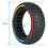 2Pcs 8.5 Inch Scooter Solid Tire 8.5X2.5 Solid Honeycomb Shock 3