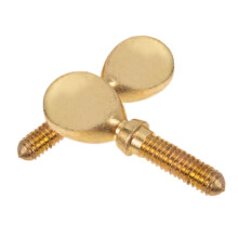 2pcs Replacement Saxophone Neck Screws Set for Alto Tenor – Durable Metal Build, Easy Hand Installation