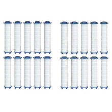 20 filtros de repuesto para ducha de agua dura - Filtro de agua para ducha de alto rendimiento para
