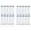 20Pcs Hard Water Shower Filter Replacement - High Output Chlorine Removal Shower Water Filter 1