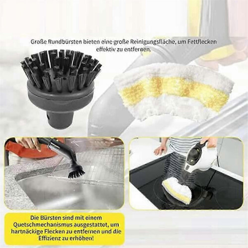 Karcher SC1 SC2 SC3 SC4 SC5 Ανταλλακτικό στρογγυλό βουρτσάκι ατμο 2