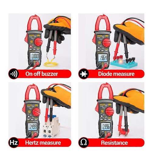 ANENG PN200 Ψηφιακός Μετρητής Αμπερομέτρου DC/AC 600A Ρεύμα 4000 μετρή 1
