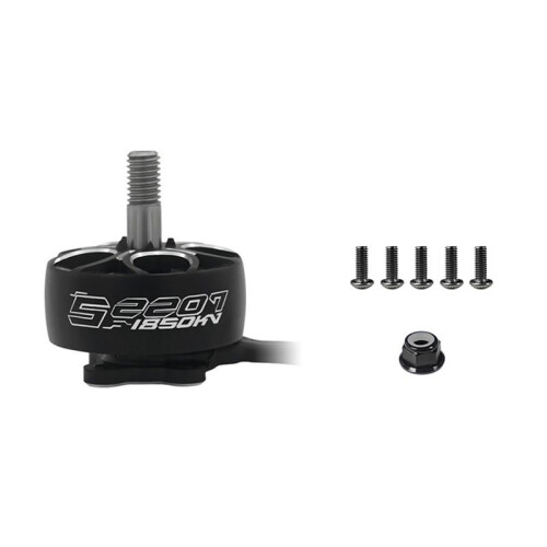 S2207 6S 8S Motor de Aeromodelismo Sem Escovas de Alta Eficiência e Alto Torque para Drones de 5 Polegadas 1850KV