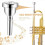 12C Small Shank Trombone Silver Mouthpiece 4