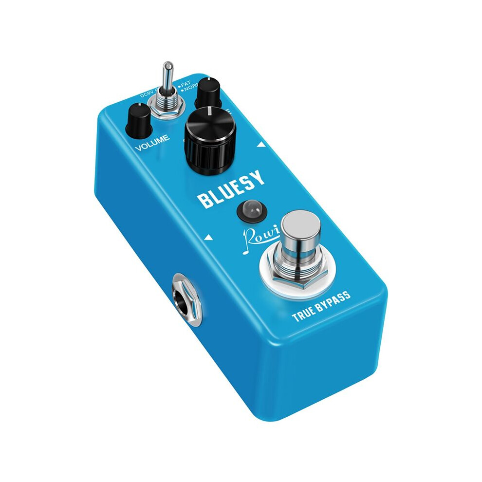 Rowin Lef-321 Bluesy Overdrive Guitar Pedal True Bypass Aluminum Alloy Shell Guitar Accessories 6033968504352