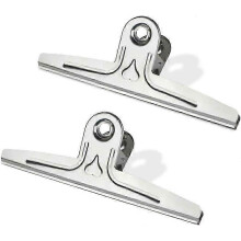 Extra Large Bulldog Clips, Coideal 2 Pack 30Cm Stainless Steel Jumbo Giant Binder Clips for Drawing Board, Art, Teachers, Home Office Use