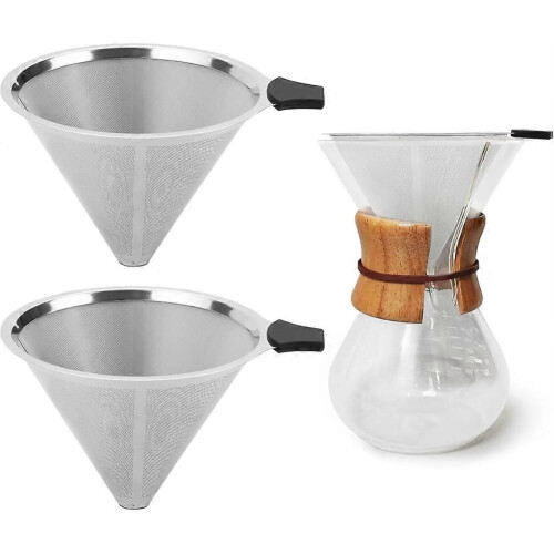 Συσκευασία 2 φίλτρων καφέ συμβατών με Chemex (6, 8, 10 φλιτζάν 1
