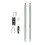 Lightweight 5G Stylus Pen High Sensitivity Replacement for Galaxy Note 20/Note 20 Ultra Green 1