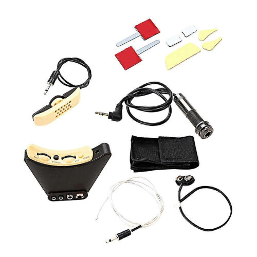 Κιτ Piezo Pickup Equalizer Μικροφώνου για Κλασική Ακουστική Κιθάρα 1