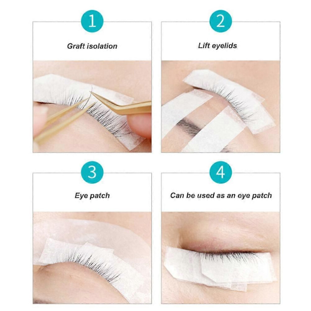 6 Rolls Eyelash Extension Tape Lint Free Eyelash Extension Tape for Eyelash Lash Extension