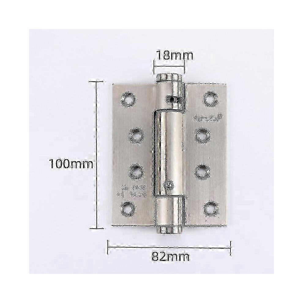 Self-Closing Hidden Door Hinge With Spring Mechanism For Smooth Automatic Buffering And Damping Action 9409192911889