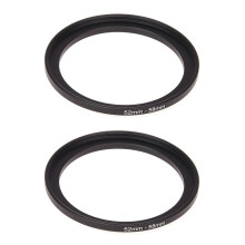2X Δακτύλιος προσαρμογέα φακού κάμερας 52mm σε αξεσουάρ 58mm για ανύψωση
