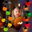 Halloween pumpa solcellsvindspel pumpa solcellslampor 4