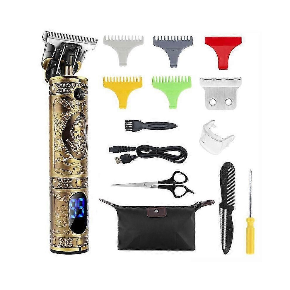 Men's Hair Clippers, Professional Beard Trimmer with Fine Finishing, Waterproof